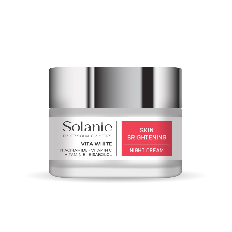 Solanie Crema de noapte pentru depigmentare si regenerare Vita White 50ml