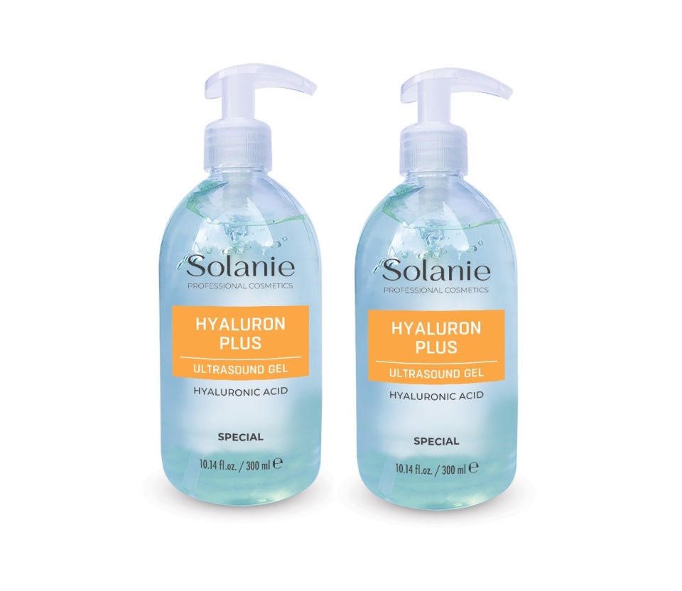 Solanie Gel cu acid hialuronic pentru ultrasunete Hyaluron Plus Special 2x300ml
