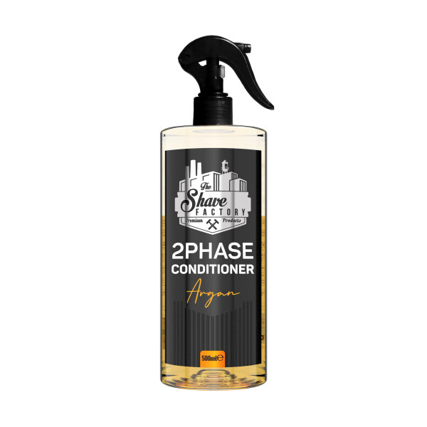 The Shave Factory 2Phase – Balsam cu argan fara clatire 500ml 2Phase imagine noua marillys.ro