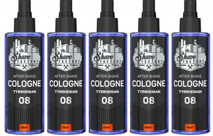 The Shave Factory Pachet 4+1 Colonie after shave nr.08 250ml 250ml imagine noua marillys.ro