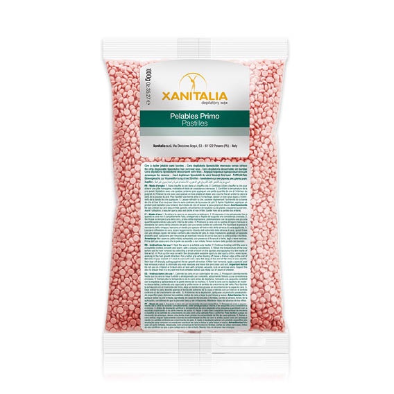 Xanitalia Ceara epilatoare braziliana elastica cu dioxid de titan Pelables Primo 1kg