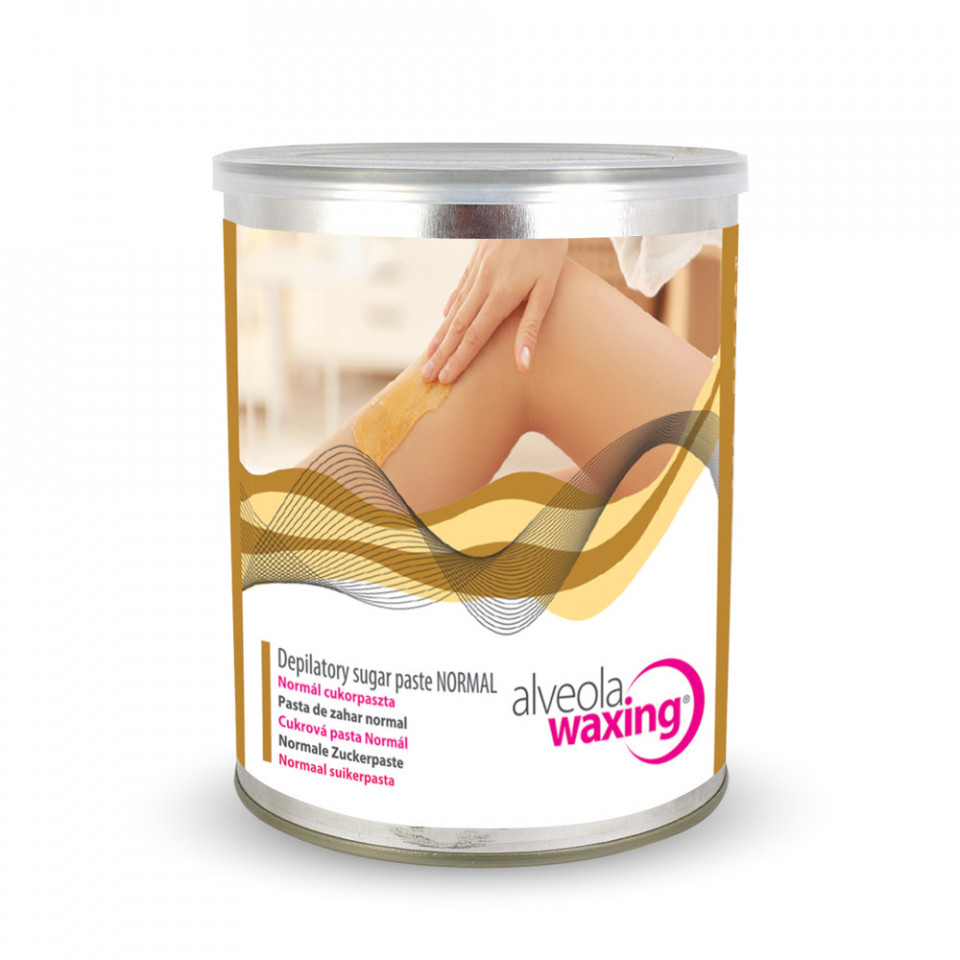 Alveola Waxing Pasta de zahar pentru epilat cu textura normala 1000g