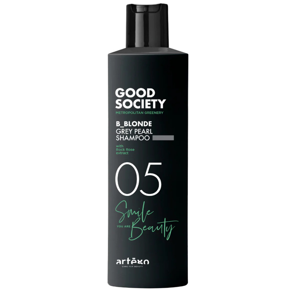 Artego Sampon cu pigment gri pentru par carunt sau decolorat Good Society 05 Blonde Grey Pearl 250ml