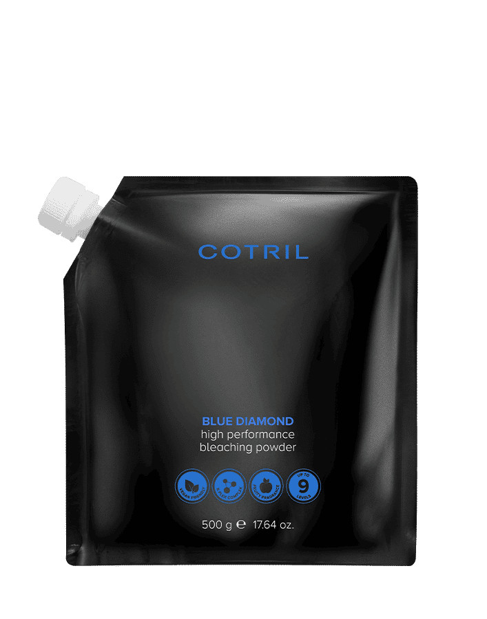 Cotril Blue Diamond – Pudra decoloranta 9 tonuri 500g 500g imagine noua marillys.ro