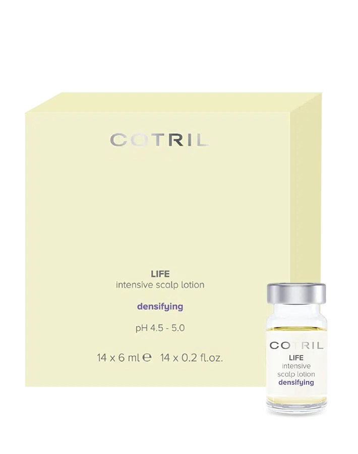 Cotril Lotiune cu actiune intensiva de indesire a parului Scalp Care Life 14 fiole x 6ml