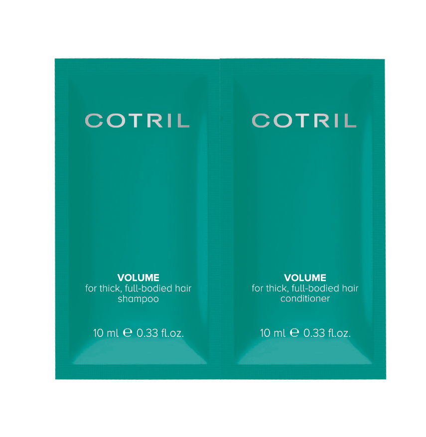 Cotril Mostra sampon+balsam pentru par fin fara volum Volume 20ml
