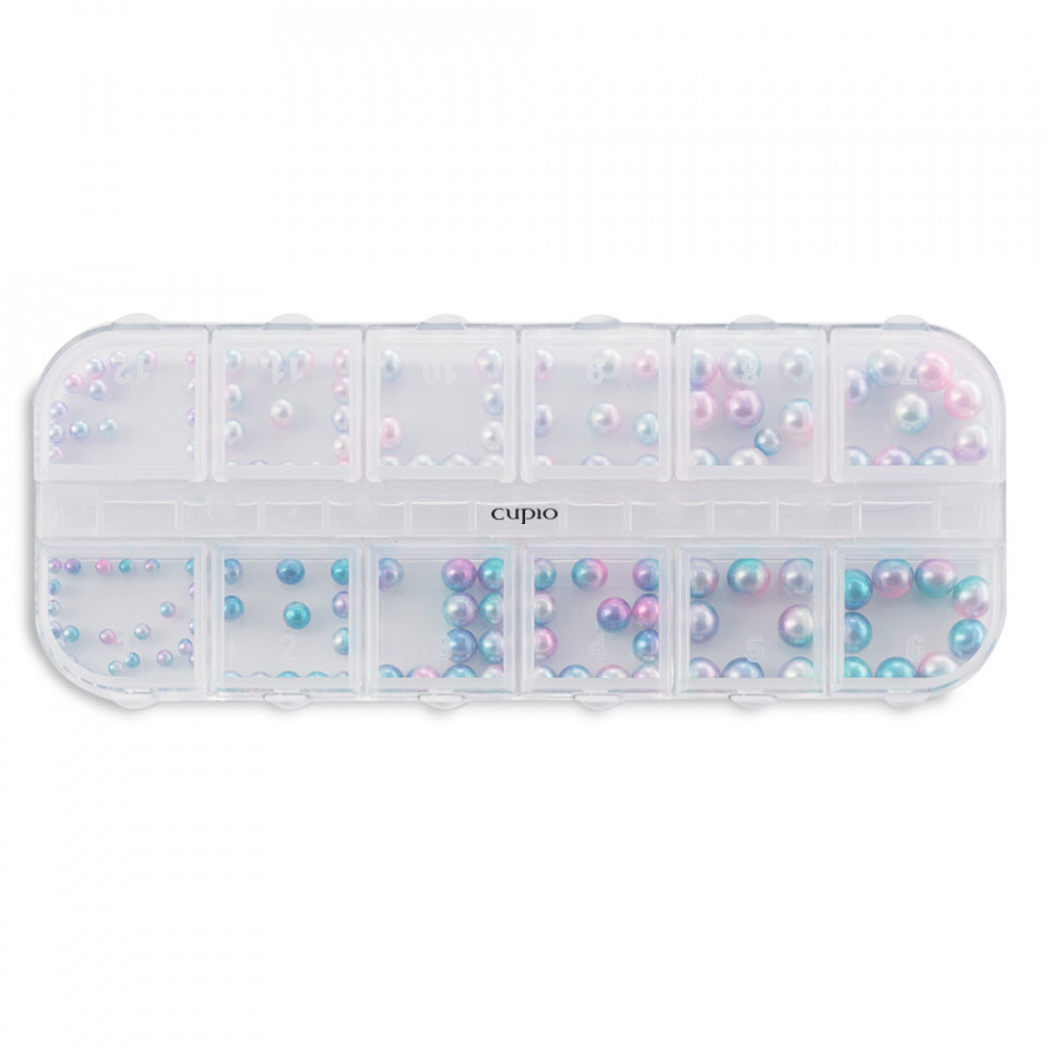 Cupio Cutiuta cu ornamente unghii Holo Art/Ornamente imagine noua marillys.ro