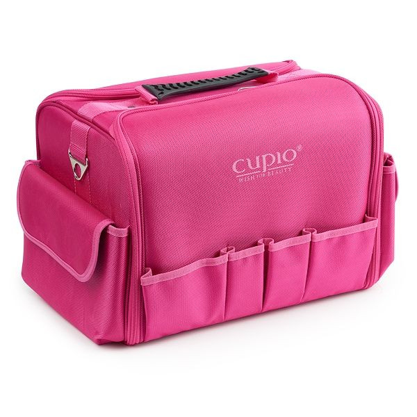 Cupio Geanta cosmetica cu buzunare – roz buzunare imagine noua marillys.ro