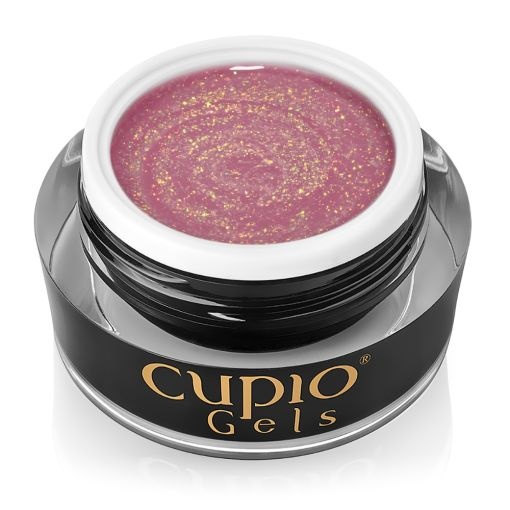 Cupio Gel de constructie Builder Glitz&Glam - Twilight Rose 15ml