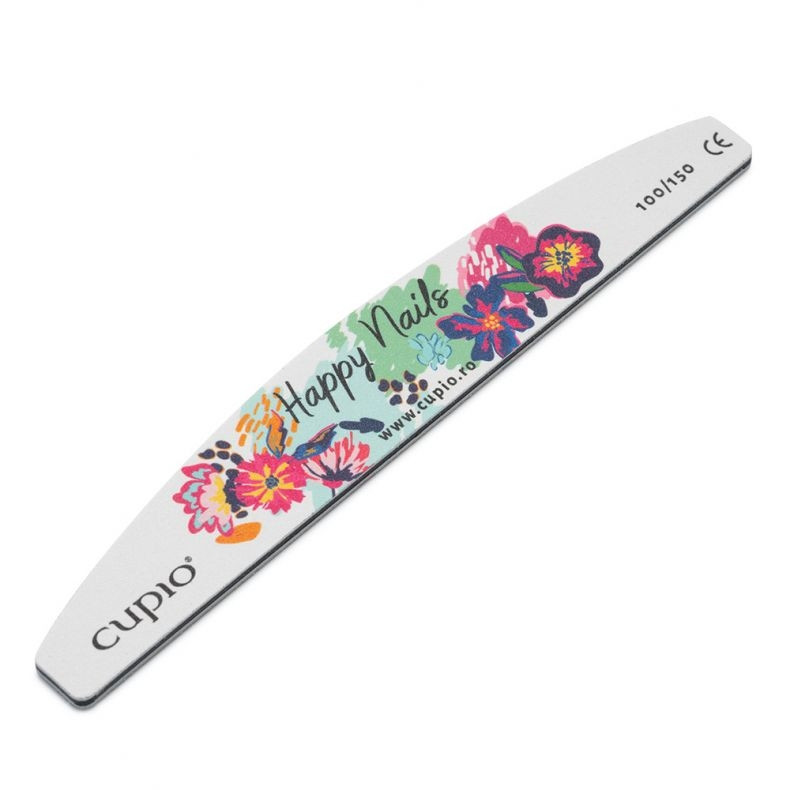 Cupio Pila profesionala pentru unghii Happy Nails - Flowers 100/150