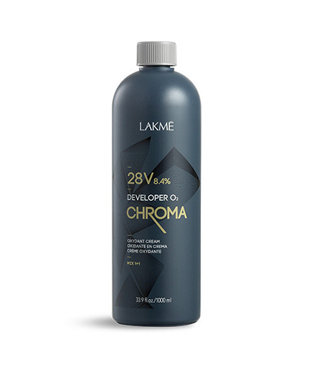 Lakme Developer Chroma – Oxidant crema 8.4% 28vol 1000ml 1000ml imagine noua marillys.ro