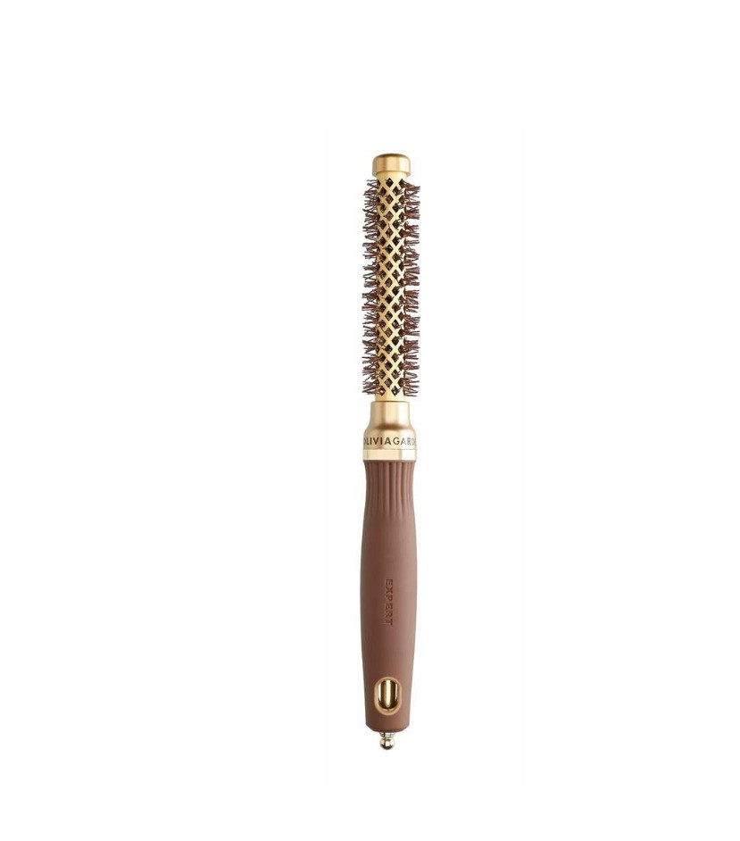 Olivia Garden Perie de par 15mm Expert Blowout Shine Wavy Bristles Gold&Brown