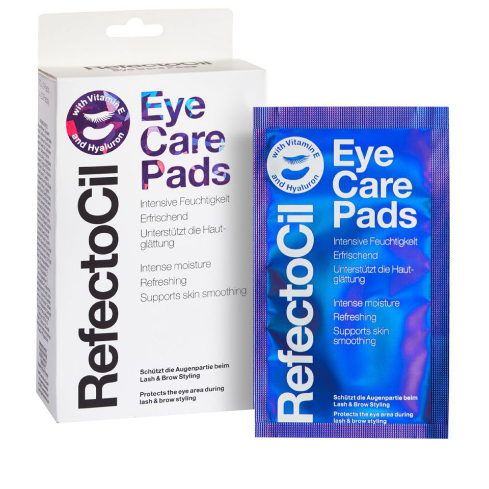RefectoCil Patchuri pentru ochi cu acid hialuronic, vitamina E si aloe vera Eye Care Pads 10 perechi