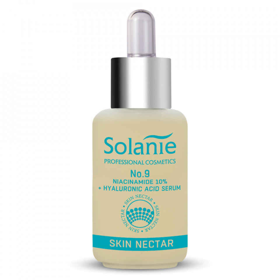 Solanie Ser cu niacinamide 10% si acid hialuronic nr. 9 Skin Nectar 30ml