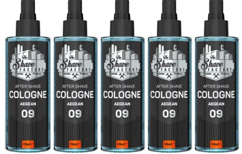 The Shave Factory Pachet 4+1 Colonie after shave nr.09 250ml 250ml imagine noua marillys.ro