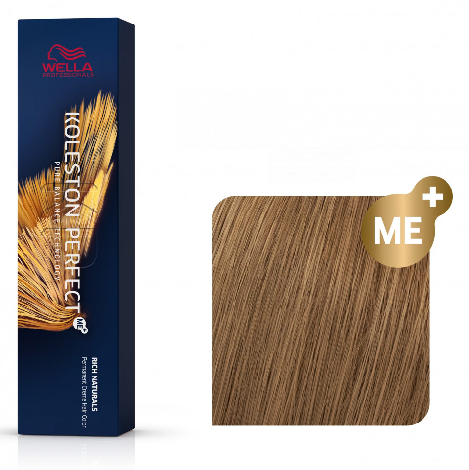 Wella Professionals Vopsea de par permanenta Koleston Perfect 8/1 blond deschis cenusiu 60ml