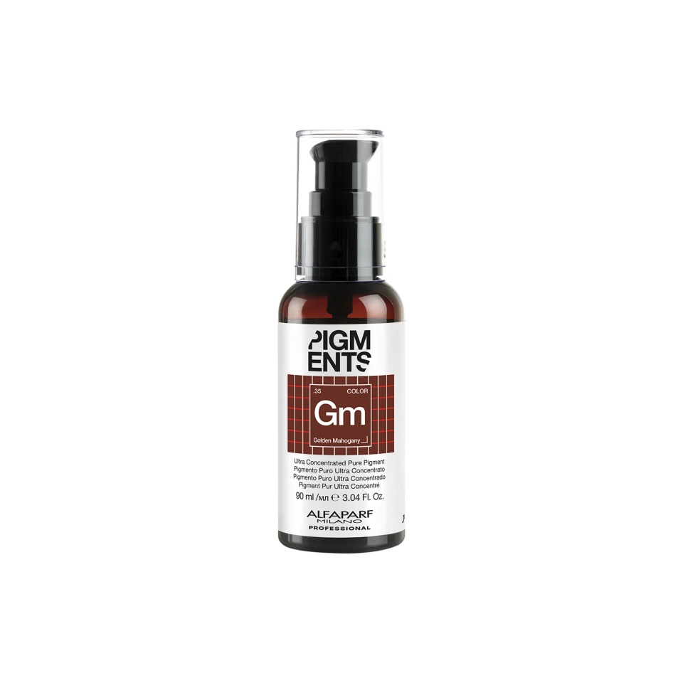 Alfaparf Pigment lichid ultra-concentrat pentru par Golden Mahogany .35 Gm 90ml