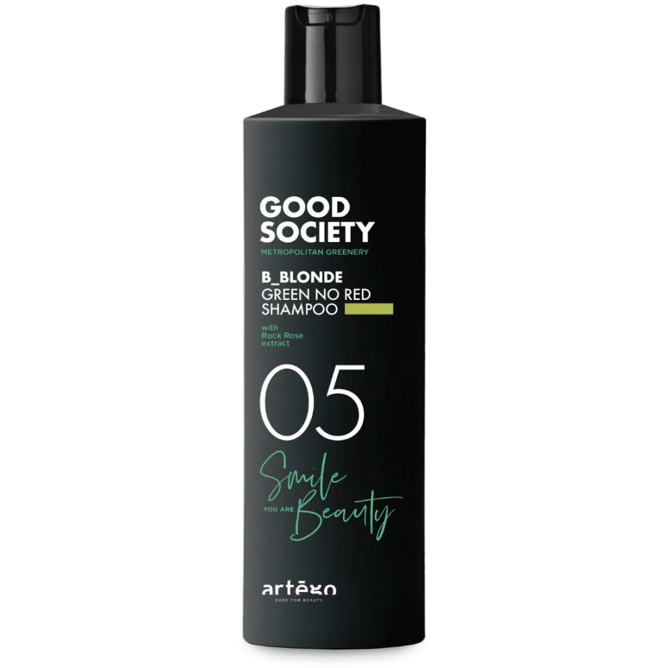 Artego Sampon cu pigment verde pentru par blond Blonde Green No Red 250ml