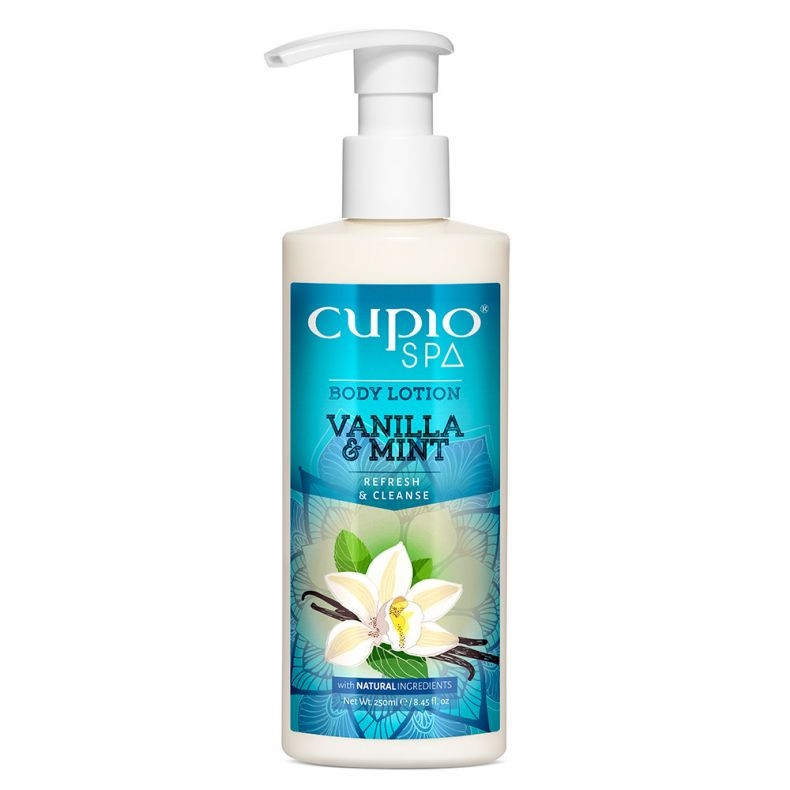Cupio Crema de corp organica Vanilla&Mint 250 ml