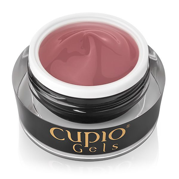 Cupio Gel pentru tehnica fara pilire - Make-Up Fiber Pink 15ml