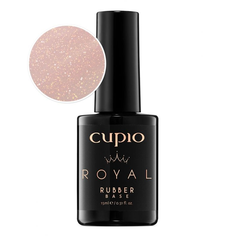 Cupio Oja semipermanenta Rubber Base Royal Collection - Noble 15ml