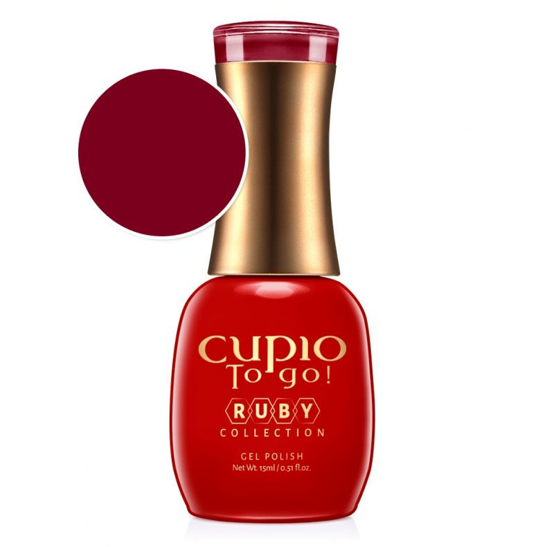 Cupio Oja semipermanenta To Go! Ruby Collection – Heartless 15ml 15ml imagine noua marillys.ro