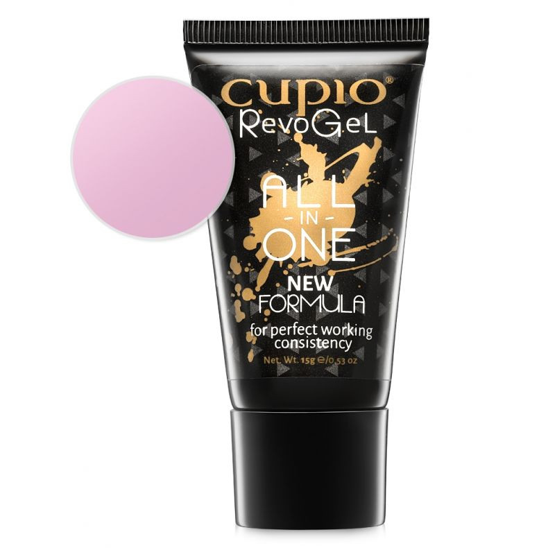 Cupio RevoGel Pastel Pink 15ml 15ml imagine noua marillys.ro