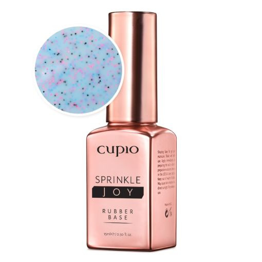 Cupio Rubber Base Sprinkle Joy Collection - Blue Velvet 15ml