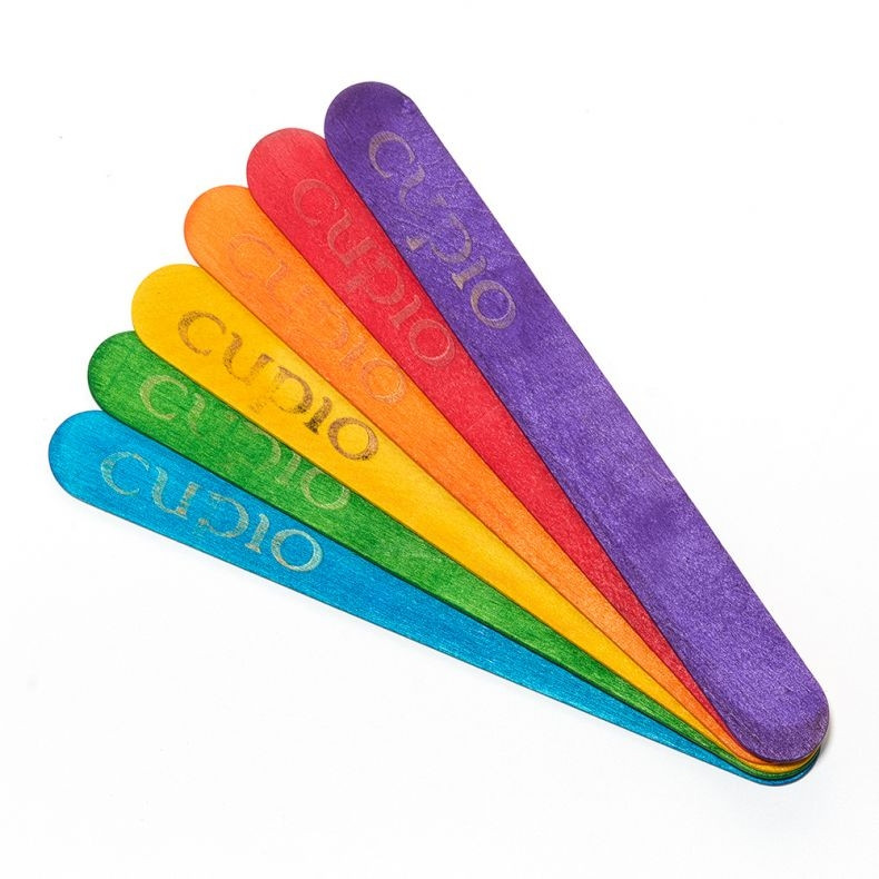 Cupio Set 50 spatule colorate pentru ceara accesorii imagine noua marillys.ro