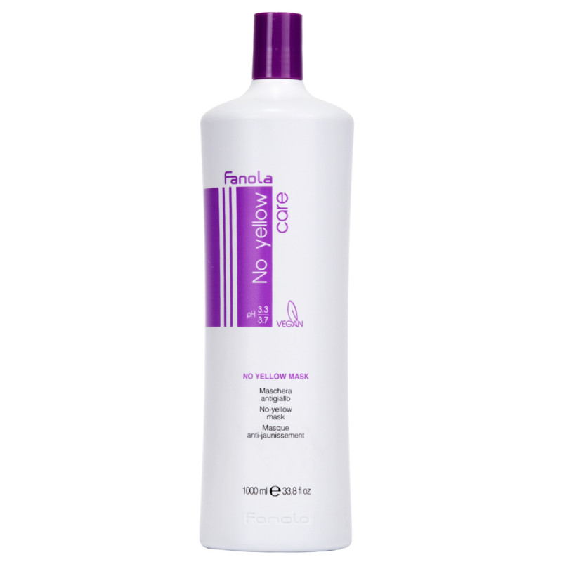 Fanola Masca cu pigment violet pentru par blond No Yellow 1000ml