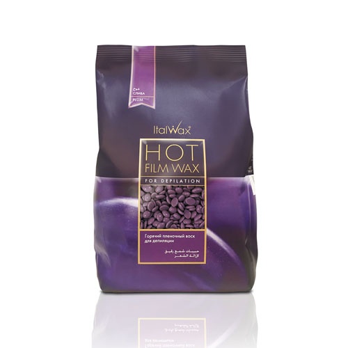 Italwax Ceara epilatoare granule cu aroma de fructe Hot Film Pruna 1kg