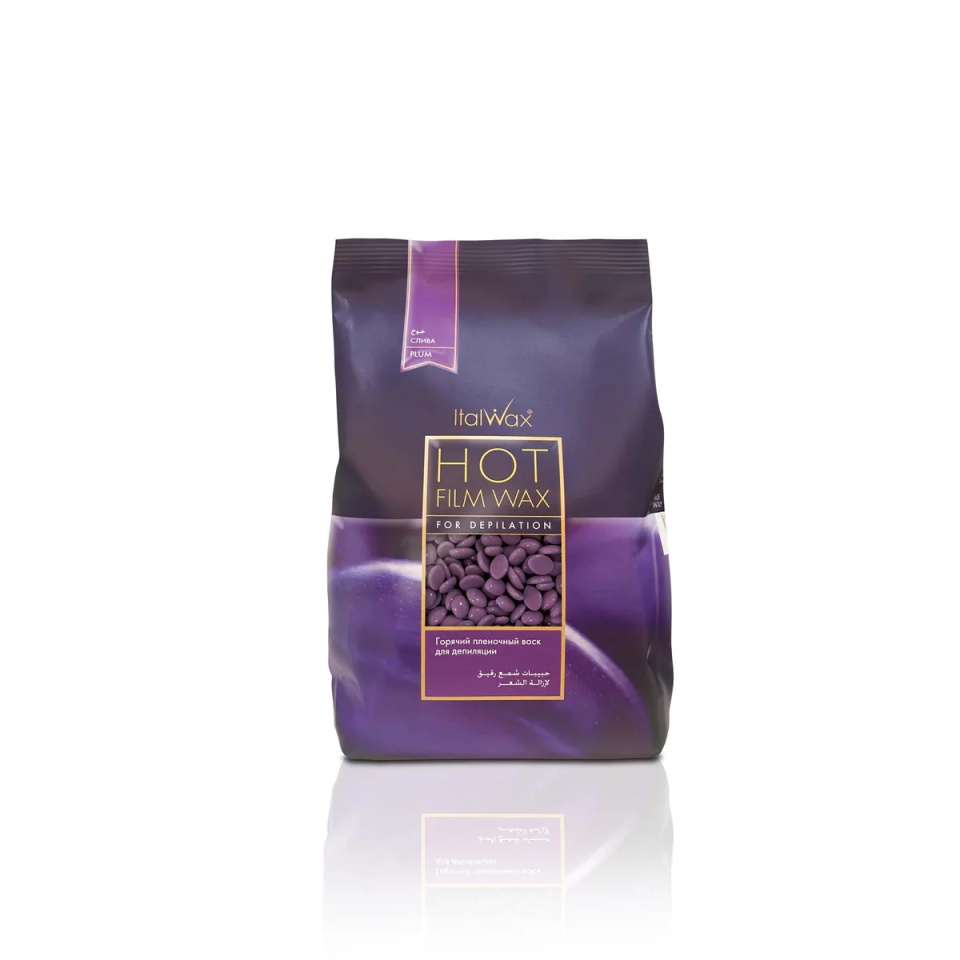 Italwax Ceara epilatoare granule cu aroma de fructe Hot Film Pruna 500g