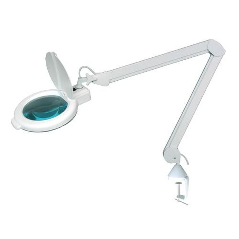 Lampa cosmetica cu lupa cu 5 dioptrii cu led