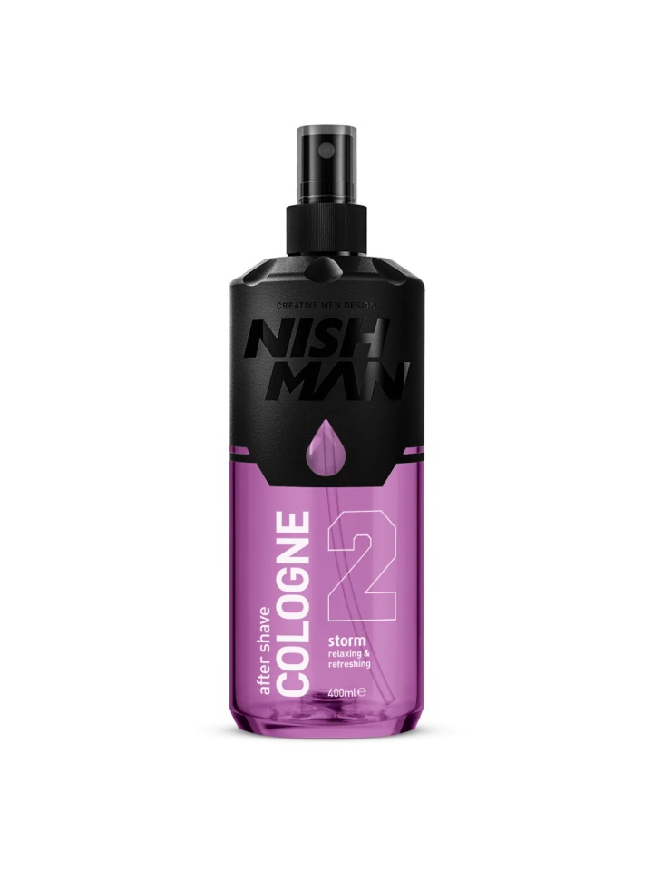 NishMan Apa de colonie parfumata Storm 2 After Shave 400ml