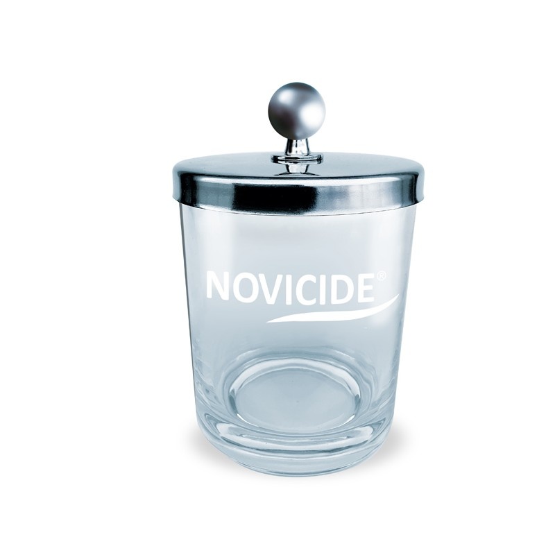 Novicide Recipient din sticla pentru dezinfectarea instrumentarului 220ml