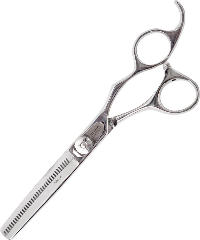 Olivia Garden Foarfeca de filat offset 6 inci 35 dinti eur SilkCut