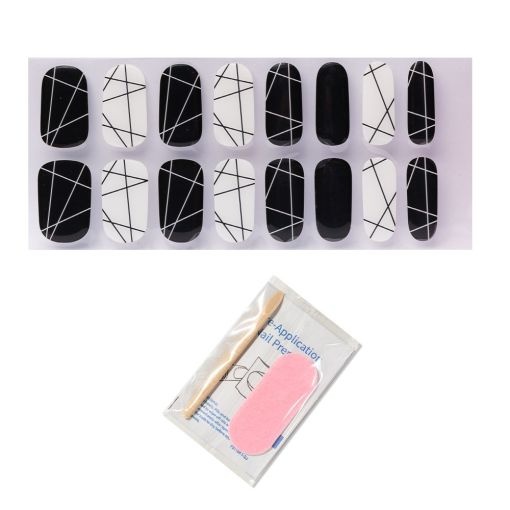 Pinx Sticker pentru unghii din gel - Fun Lines 14buc