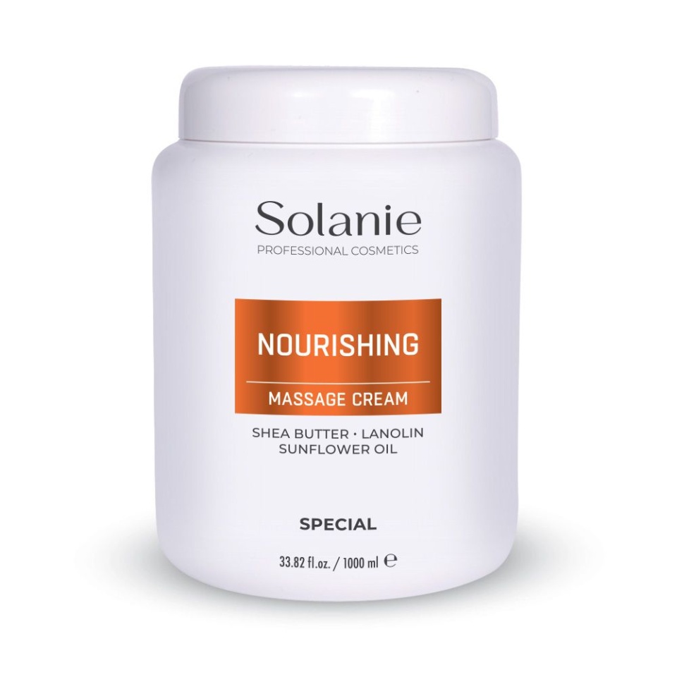 Solanie Crema nutritiva de masaj cu ceramide pentru fata si corp Special 1000ml