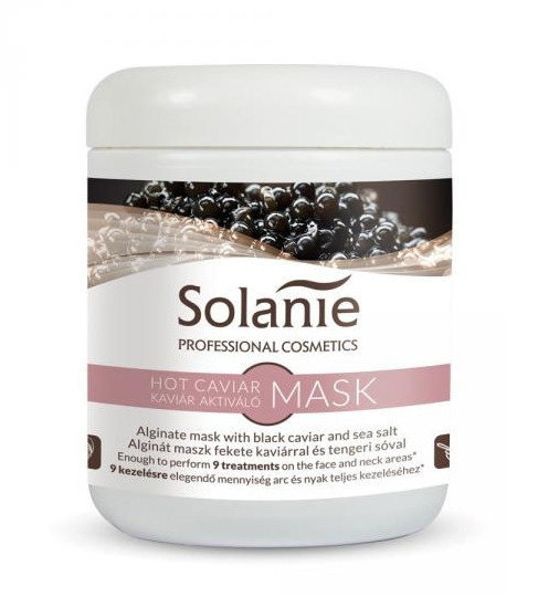 Solanie Hot Caviar – Masca alginata pentru regenerare cu caviar 90g 90g