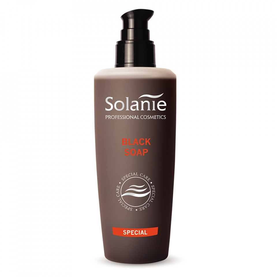 Solanie Sapun negru cu ichtiol pentru ten gras Special 250ml