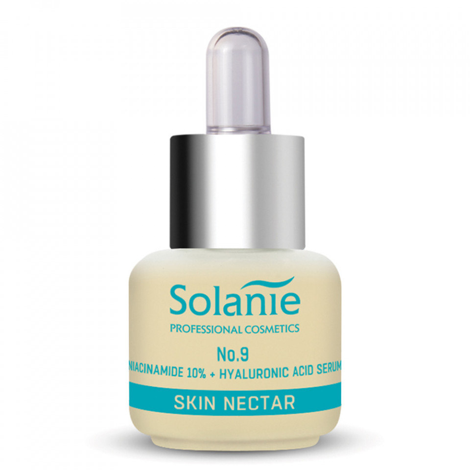 Solanie Ser cu niacinamide 10% si acid hialuronic nr. 9 Skin Nectar 15ml