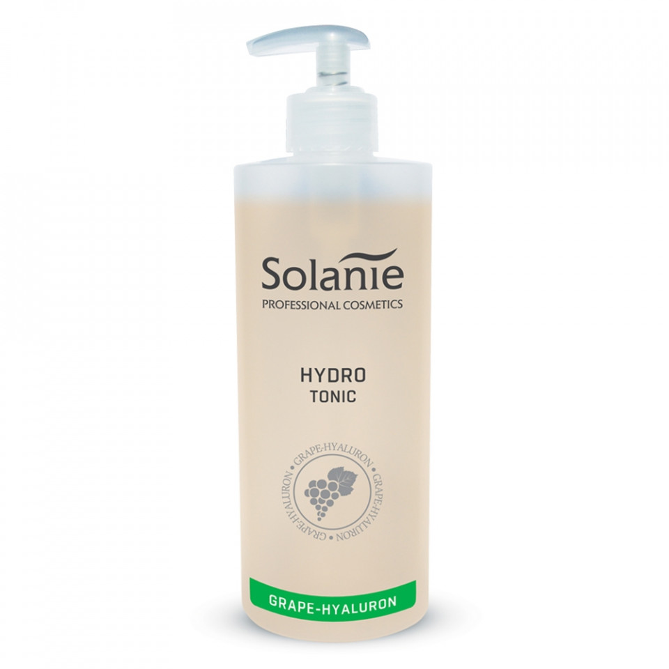 Solanie Tonic hidratant pentru fata cu acid hialuronic si struguri Grape-Hyaluron 500ml