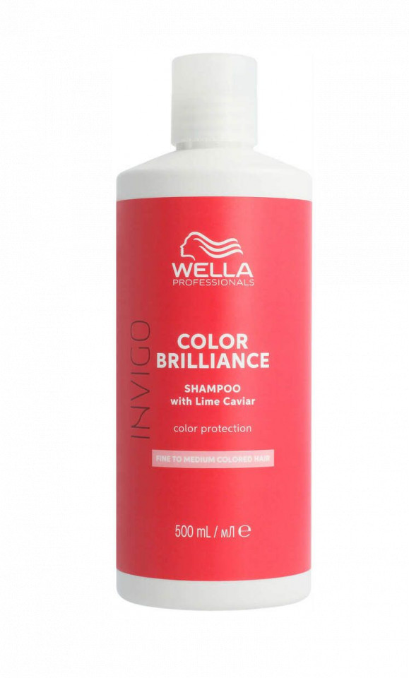 Wella Professionals Sampon pentru par vopsit cu structura fina&medie Invigo Color Brilliance Fine/Medium 500ml 500ml