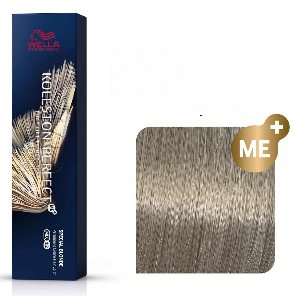 Wella Professionals Vopsea de par permanenta Koleston Perfect Special Blonde 12/22 blond mat intens 12/22 blond mat intens 60ml