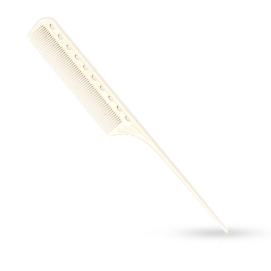 YS Park 101 Pieptan profesional cu codita pentru sectionare - alb