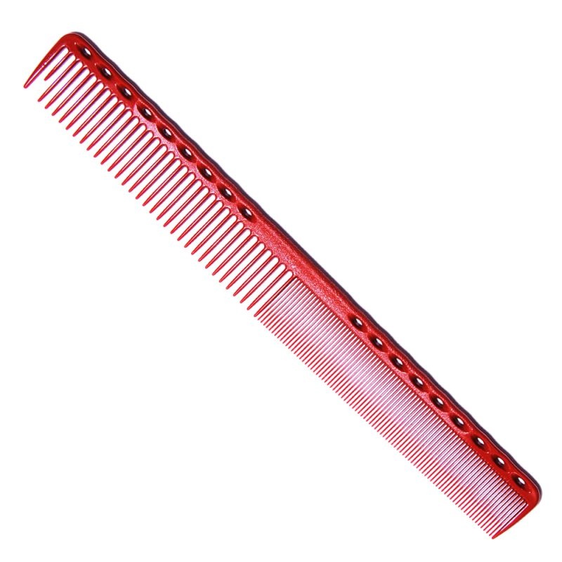 YS Park 331 Pieptan profesional pentru frizerie - rosu