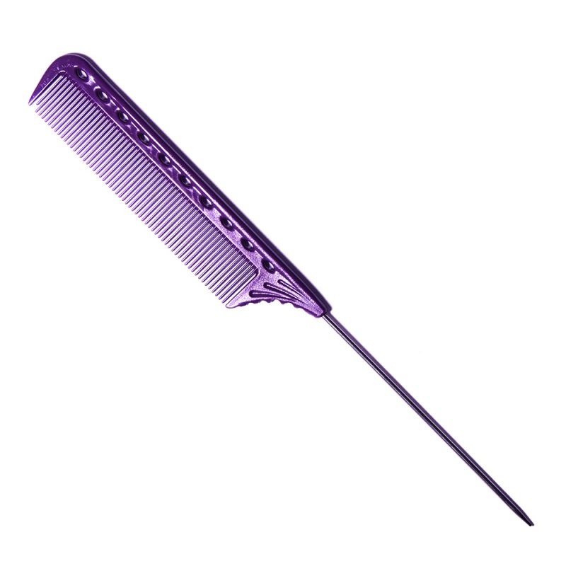 YS Park 102 Pieptan profesional pentru tapat cu codita pentru sectionare - mov