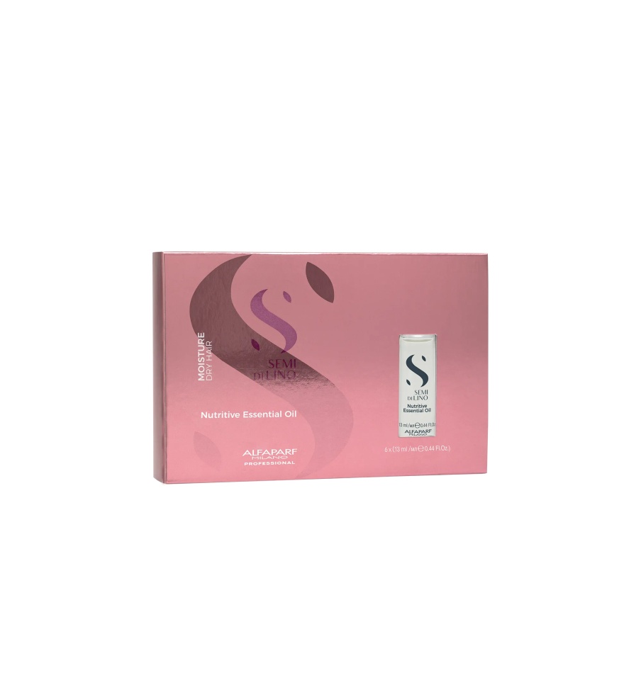 Alfaparf Tratament intens hidratant pentru par uscat SDL Moisture Nutritive Essential Oil 6x13ml