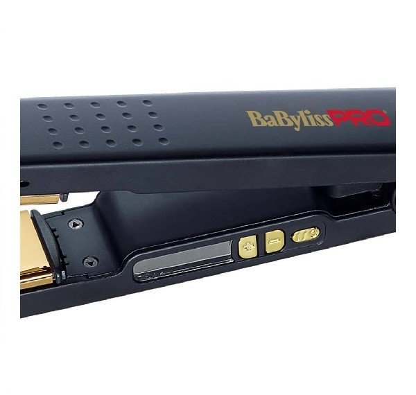 Poze Babyliss Pro Titanium Ionic Placa de par profesionala neagra 28mm