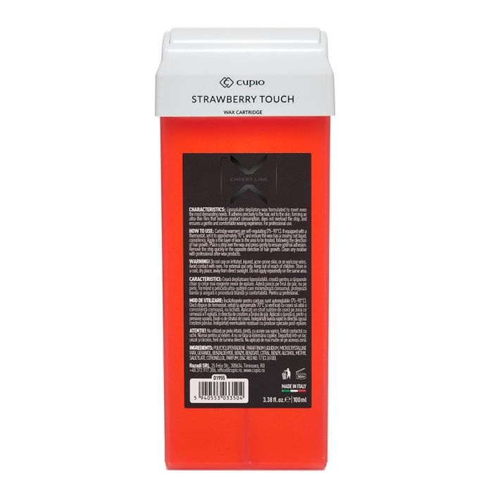 Cupio Ceara epilatoare liposolubila Expert Line - Strawberry Touch 100ml
